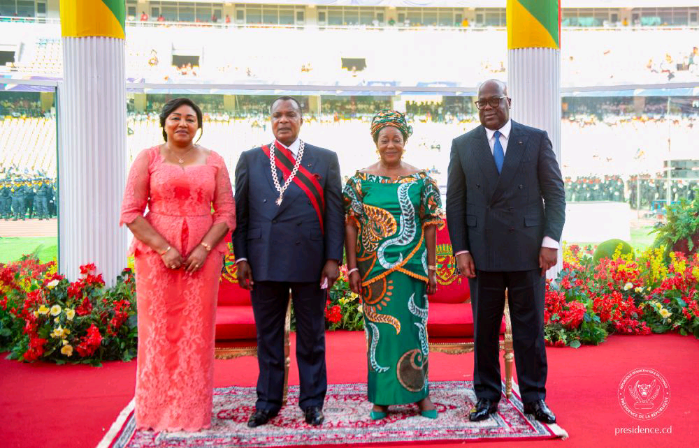 Le Président de la République a pris part à la cérémonie de prestation de serment et d'investiture de son homologue Denis Sassou N'Guesso